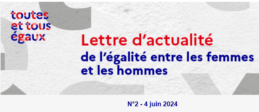 Lettre d'actualité de l'égalité entre les femmes et les hommes