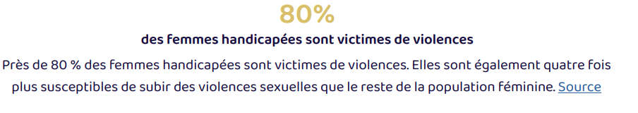 Femmes handicapées et violences sexuelles