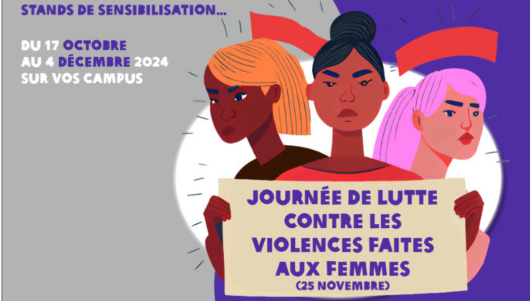 Manifestations de sensibilisation contre les violences faites aux femmes