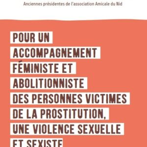 Un ouvrage sur l’accompagnement des victimes de prostitution