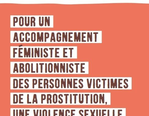 Un ouvrage sur l'accompagnement des victimes de prostitution