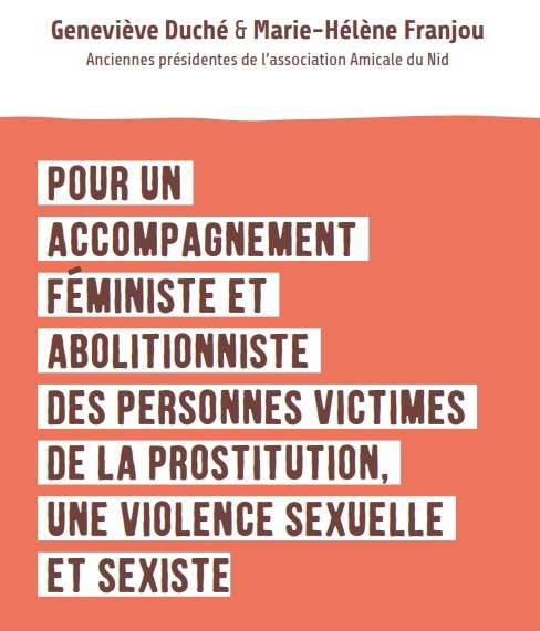 Un ouvrage sur l'accompagnement des victimes de prostitution