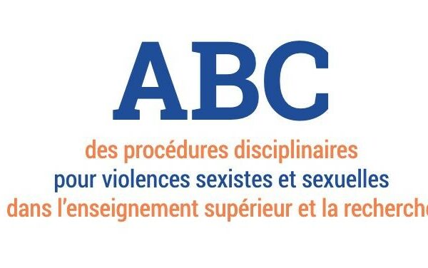 ABC des procédures disciplinaires pour violences sexistes et sexuelles dans l’enseignement supérieur et la recherche