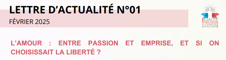 Des initiatives qui œuvrent pour que l'amour soit synonyme de liberté