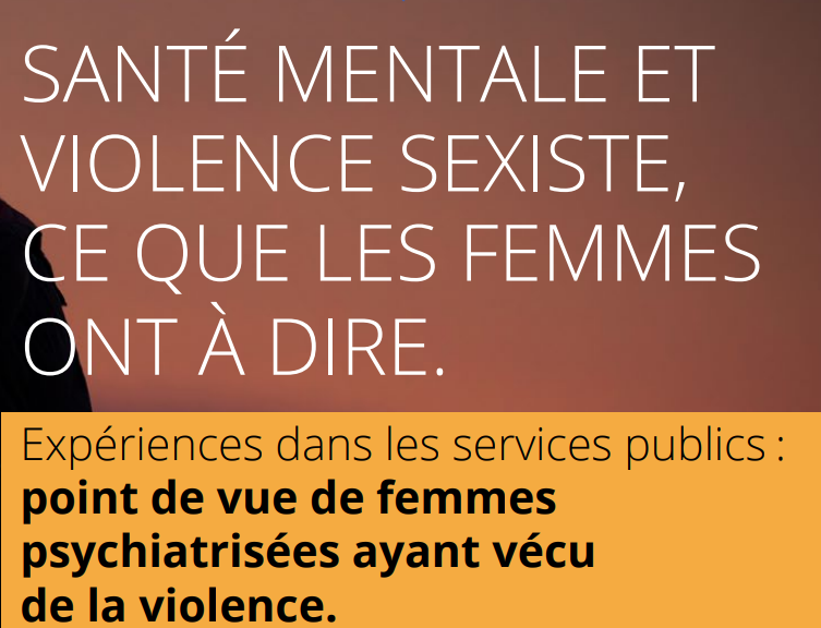 Santé mentale & violence sexiste